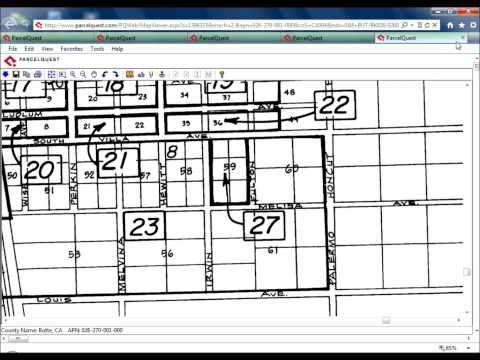 Parcel Map Mendocino County