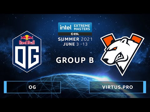 CS:GO - OG vs. Virtus.pro [Mirage] Map 1 - IEM Summer 2021 - Group B
