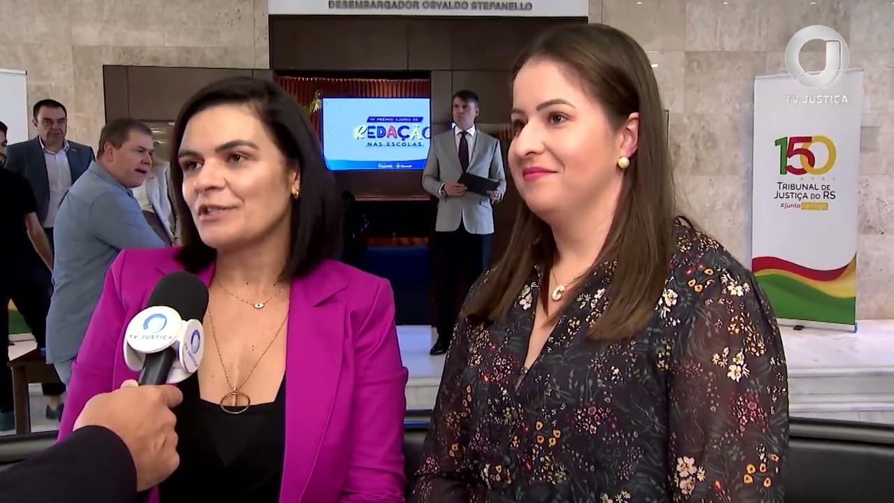 📺 JJ – Lançamento do 4º Prêmio Ajuris de Redação destaca o papel da Justiça nos tempos extremos