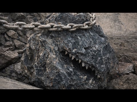 “The Monster Stone Is Ready to Face the Crusher #MonsterStone #StoneCrusher #Satisfying 