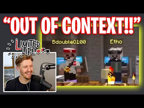 Solidarity REACTS To "Limited Life SMP OUT OF CONTEXT for 11 minutes"..