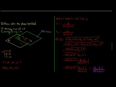 Distâncias - Geometria Analítica