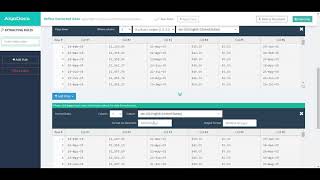 Extract tables that span over multiple pages in pdf using AlgoDocs