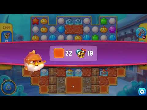 Fishdom 2244 Hard Level - NO BooSTERS