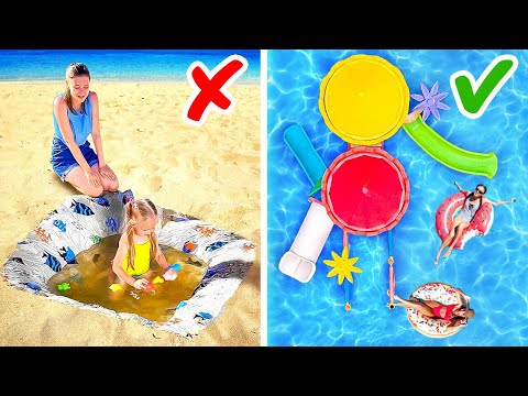 Piscina DE Jardín DE Bricolaje Para TUS Hijos | Manualidades Fáciles DE Verano Para EL Patio Trasero