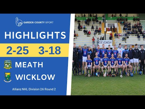 Wicklow v Meath NHL Highlights 2020