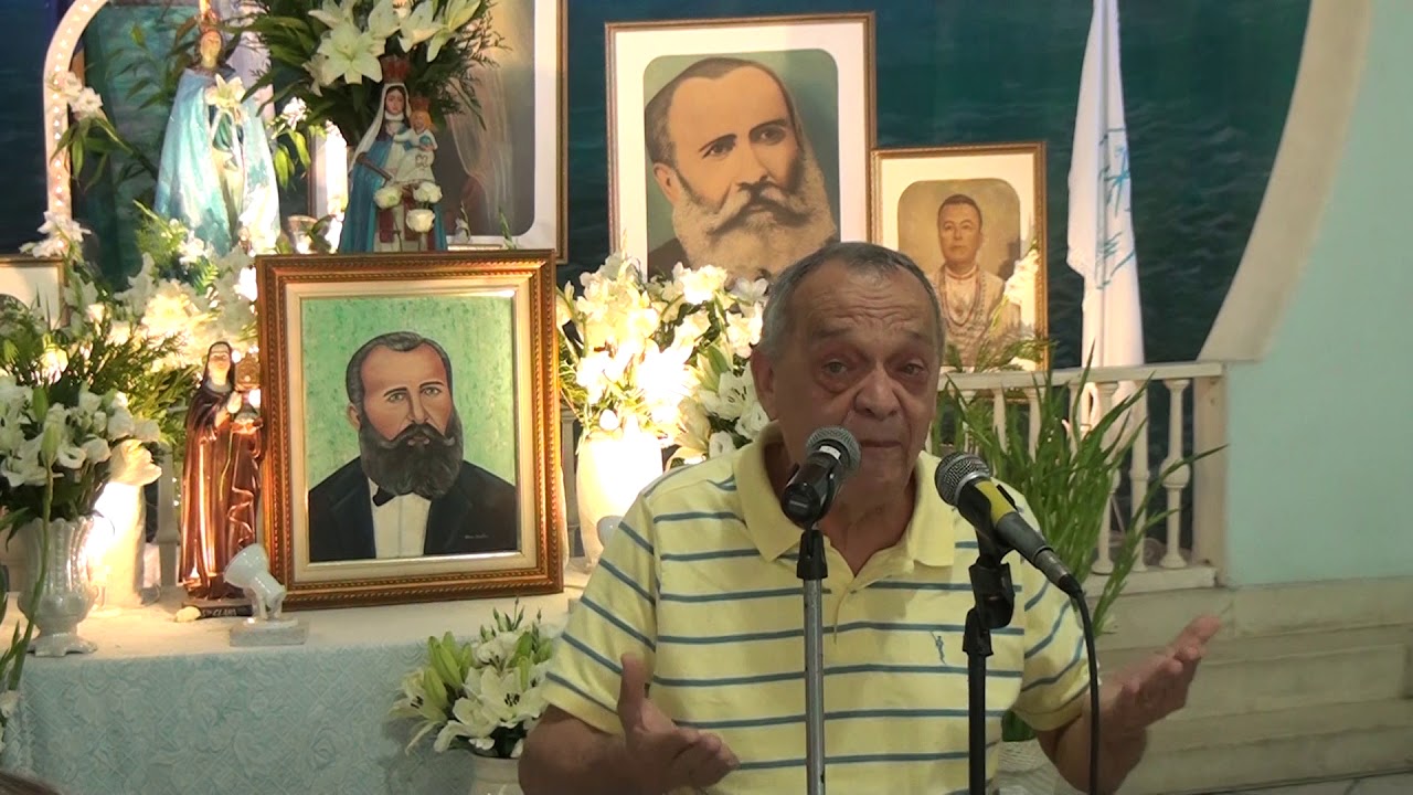 Palestra no Templo Espírita Tupyara com Jorge Cardoso
