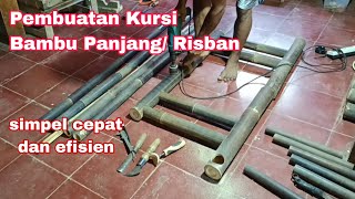 Download lagu Making Long Bamboo Chairs or Bamboo Risban mp3