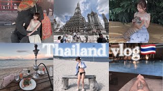 完璧に周る6泊タイ旅行🇹🇭✈️バンコク|サムイ島🏝️|アユタヤ遺跡|ワットアルン|サファリワールド|水上マーケット|メークロン市場|アジアティーク|ナイトマーケット