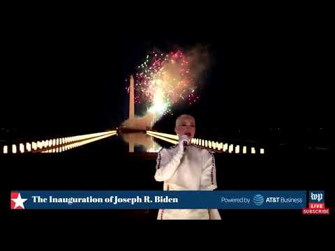 Katy Perry I Firework at the presidential inauguration of Joe Biden and Kamala Harris — 1/20/21