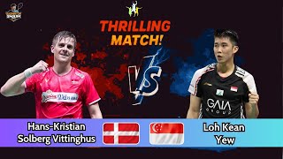 Download lagu Men's Singles | Loh Kean Yew (SGP) vs. Hans-Kristian Vittinghus (DEN) | Badminton 2025 Highlight mp3