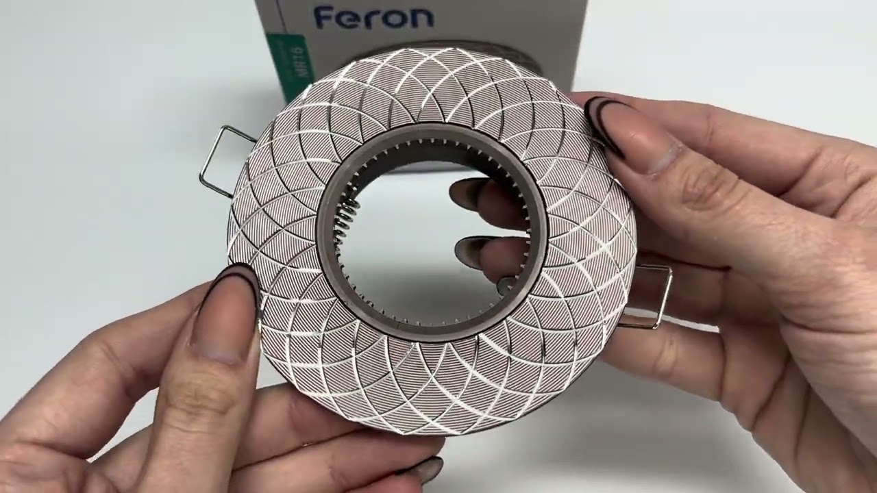 Встраиваемый точечный светильник FERON GS-M888 MR-16 коричневый 28827