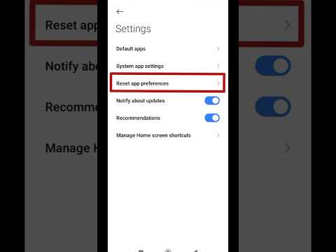 How to reset app preferences || Manage Apps Hidden Features #shorts #viral #shortsfeed