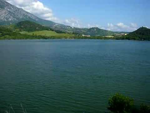 Lake Casoli to Civitella Messer Raimondo Abruzzo Italy