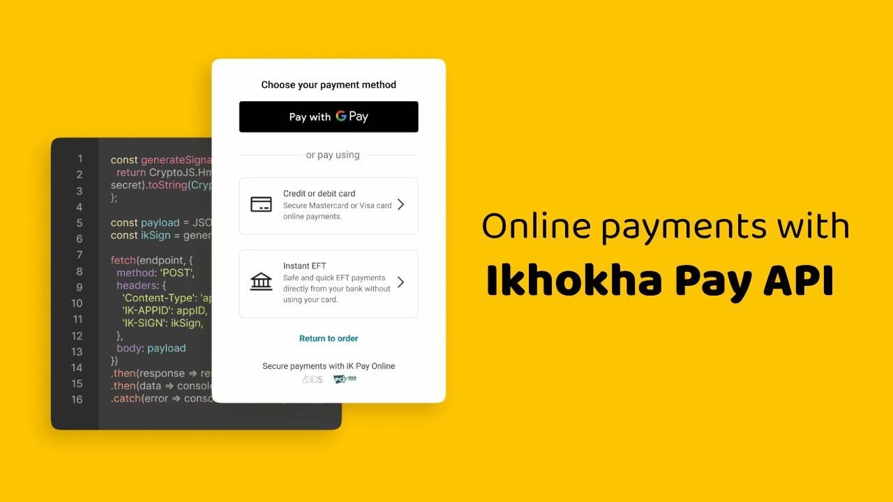 iK Pay API Integration