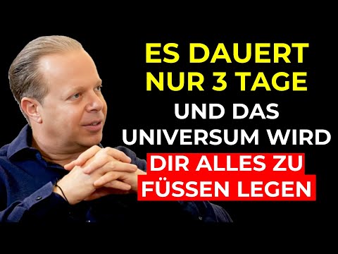 Ich bekomme immer, was ich VISUALISIERE, in nur 3 TAGEN mit diesem GLAUBENSSYSTEM | Joe Dispenza