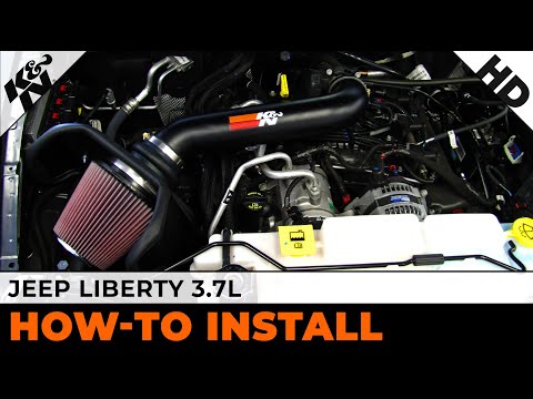 Jeep Liberty 3.7L [#77-1562KTK] Air Intake Installation