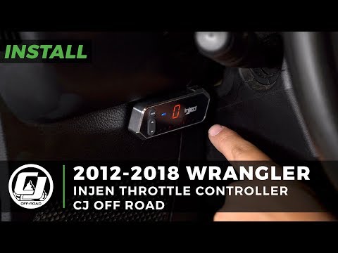 JK Wrangler Improved throttle response! Injen Throttle Controller X-Pedal Pro 2012-2018 JK Wrangler
