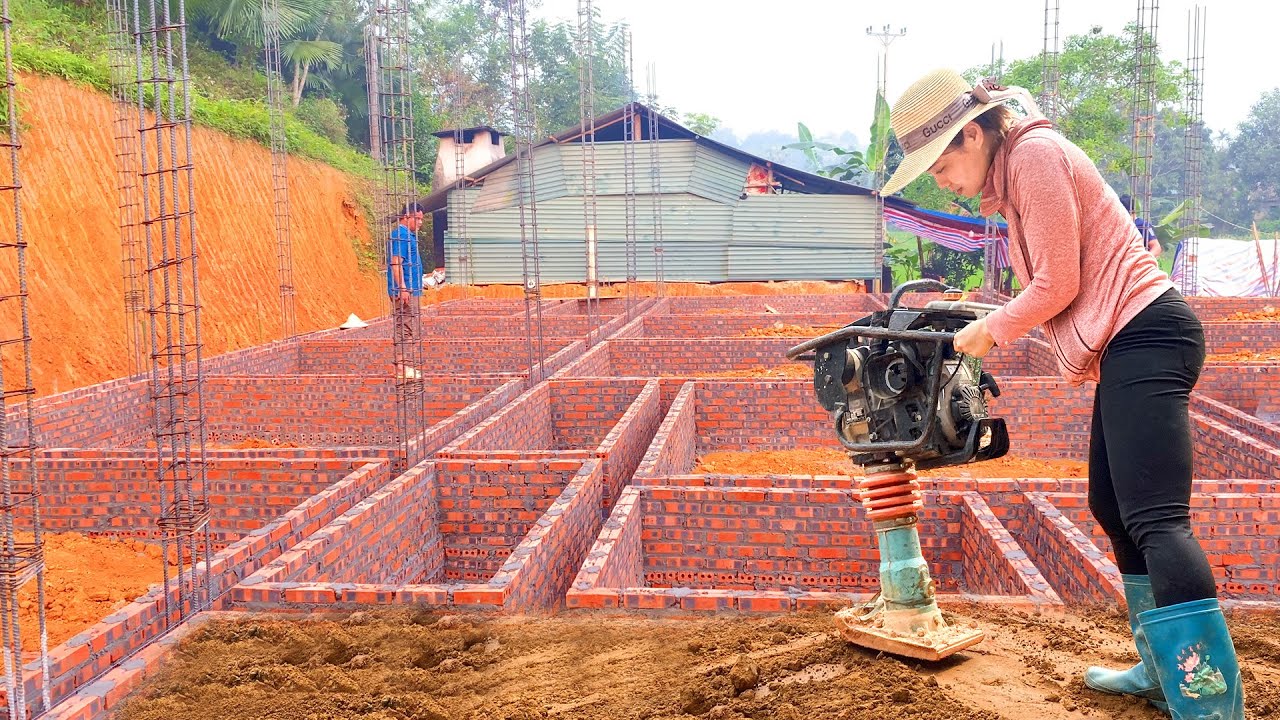 FULL VIDEO: Strong Women Start To Finish Build A House Worth $100K - Energetic Girl