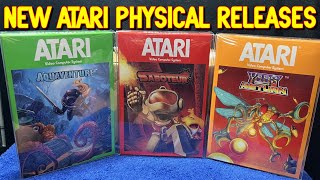 Atari's First 2600 Carts in Decades:  Unboxing, PCB Fix & More!