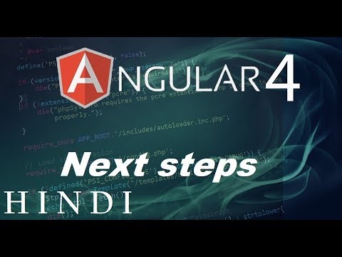 Angular 4 Tutorial 20 Next steps हिन्दी