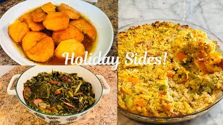 Dressing, Candied Yams & Collard Greens! Great Recipes | Delicious!