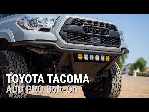 2016 - 2020 Toyota Tacoma ADD PRO Bolt-On Front Bumper