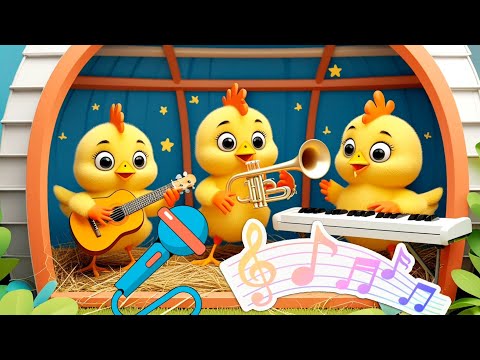 Puișorii cântă 🐥🐤🎺🎹 | Cântecele pentru copii 🙀 | HopHop MuziȚop 🎶