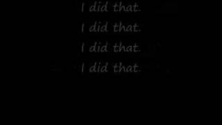 Lisa Loeb- "Did That" (with Lyrics)