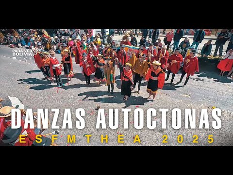 🇧🇴 en EL ALTO danza autóctona KANTUS CHARAZANI | ESFMTHEA 2025