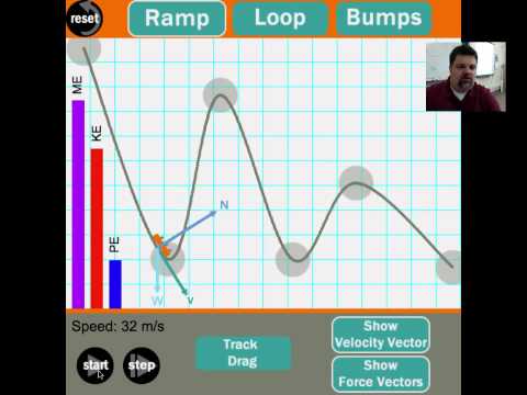 Physics - Mechanical, Potential, and Kinectic Energy of Roller Coasters