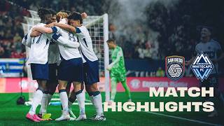 A RECORD BREAKING NIGHT - HIGHLIGHTS: Vancouver Whitecaps FC vs. San Diego FC | October 28, 2026