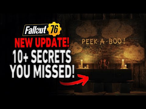 10+ Secrets Fallout 76 Burning Springs You MISSED!