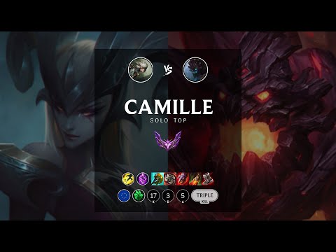 Camille Top vs Maokai - EUW Master Patch 12.20