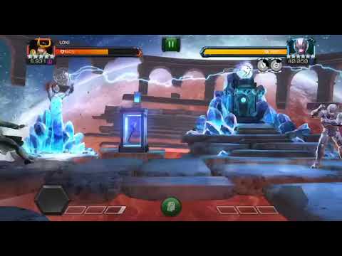 Act 5 final boss ultron Marvel Contest of Champion