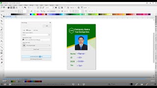 How to link multi photo ID cards in coreldraw /របៀបភ្ជាប់ប័ណ្ណសម្គាល់រូបថតច្រើននៅក្នុង coreldraw