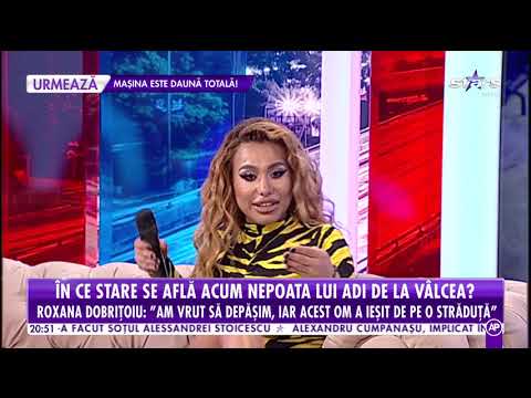 Nepoata lui Adi de la Vâlcea a fost implicată într-un grav accident rutier! Maşina este daună totală