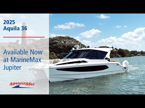 ALL NEW | 2025 Aquila 36 | MarineMax Jupiter