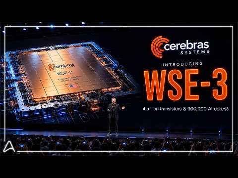 Video Thumbnail: This 900,000 Cores & 3-Billion Transistor AI Chip Just Made Nvidia’s AI GPUs Look Like a JOKE!