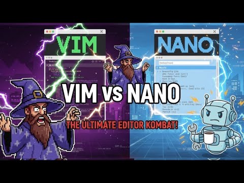 Choose Your Editor: Nano's Simplicity or Vim's Power?