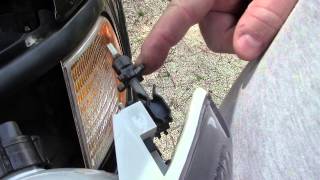 Ford truck headlight assembly removal #7
