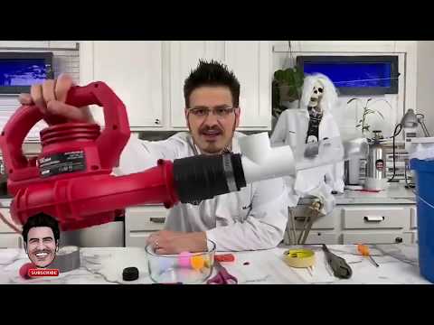 Vortex Cannons, rocket balloons, and Ping Pong Ball Cannon fun | STEM Activities