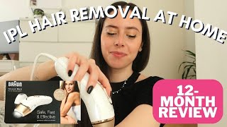 MY IPL LASER HAIR REMOVAL EXPERIENCE | 12-MONTH BRAUN SILK EXPERT PRO 5 REVIEW