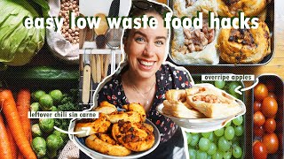 24 hours of realistic zero waste living // + easy tips to avoid food waste