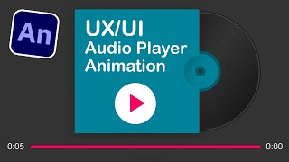 How to Create Audio Player Animation Tutorial in Adobe Animate CC (FREE Project)