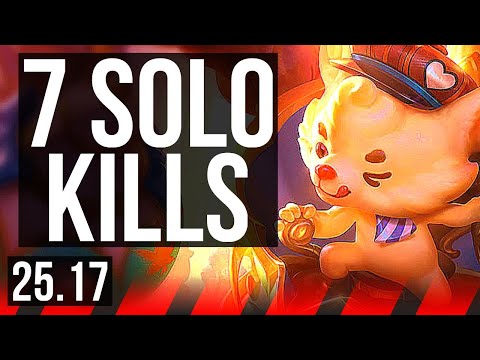 RUMBLE vs WARWICK (TOP) | 5k comeback, 7 solo kills, 52k DMG, Godlike, 13/5/15 | EUNE Master | 25.17