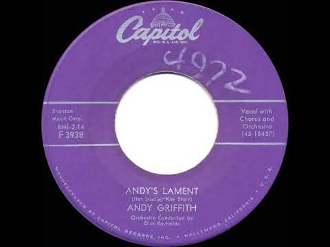 1958 Uncharted 45s: Andy Griffith - Andy’s Lament
