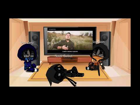 Scorpion, Sub Zero e Noob Saibot reagindo ao Rap do Scorpion - [GC].