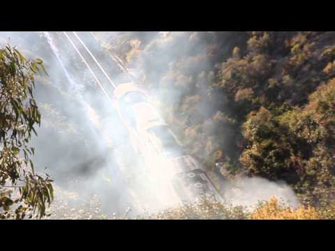 Loaded PN Grain Train In Trouble. Elphinstone Bank. 2-5-13