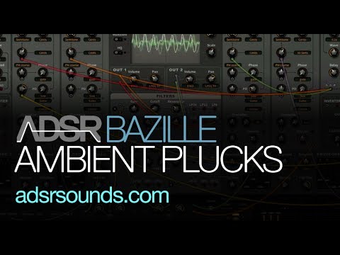 U-he Bazille - Make Ambient Pluck Sounds - How To Tutorial
